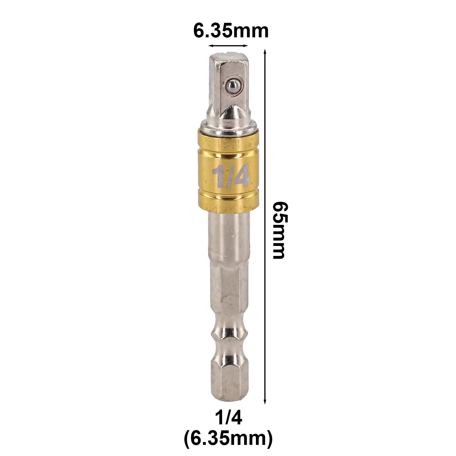 Drill Socket Adapter 1/4\