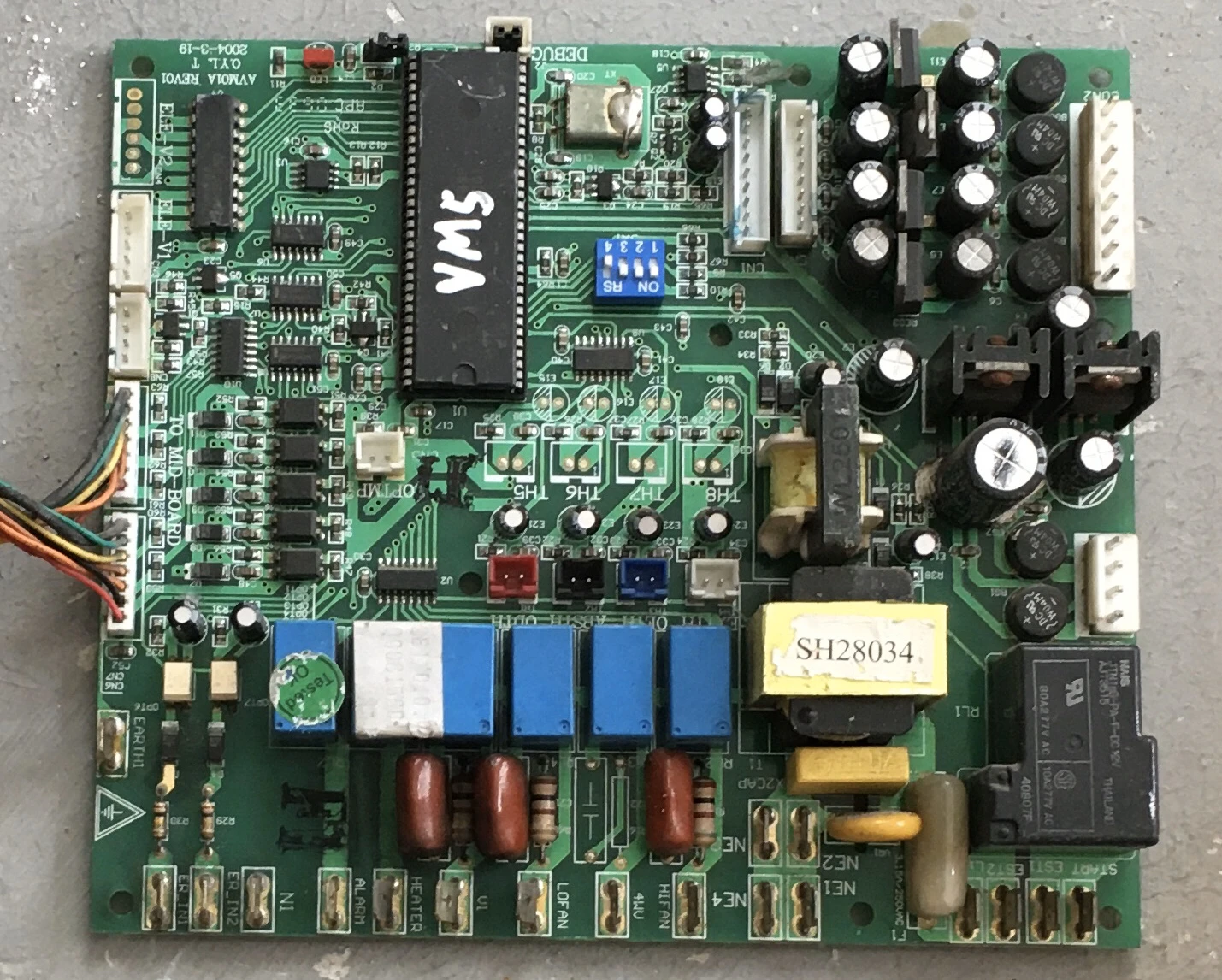 

MID-BOARD AVM01A REV01 300815602