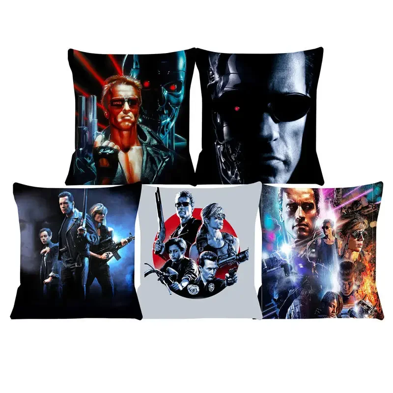 New Cushion Cover Christmas Gift Pillow Case 45x45 Chair Cushion Home Decorative Pillows For Sofa Throw Pillow Cover Car