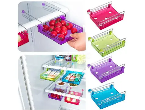 Slide Fridge Gap Filler Rack