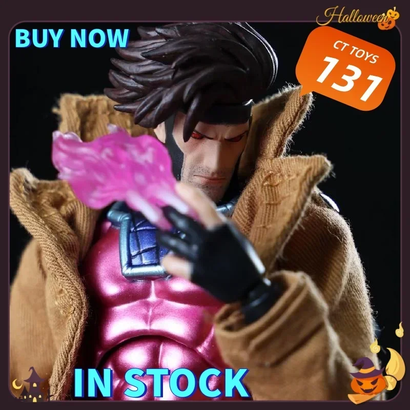 In Voorraad Ct Speelgoed Gambit Figuur Mafex 131 X-Men Wolverine Anime Action Figure Beeldje Standbeeld Model Aangepaste Jongens geschenken Speelgoed