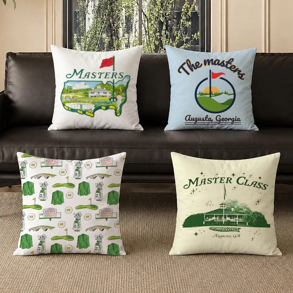 popular The Masters Cushion Cover Pillow Short Plush Pillow Modern Minimalist Style for Living Room Bedroom Gift Giving