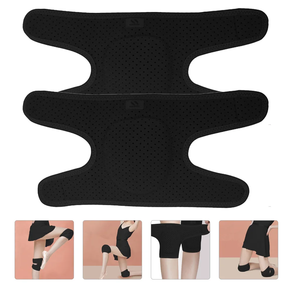 

1 Pair Knee Braces For Dancing Women Exercise Equipment Dance Pads Support Warmers Running Basketball Yoga Cycling