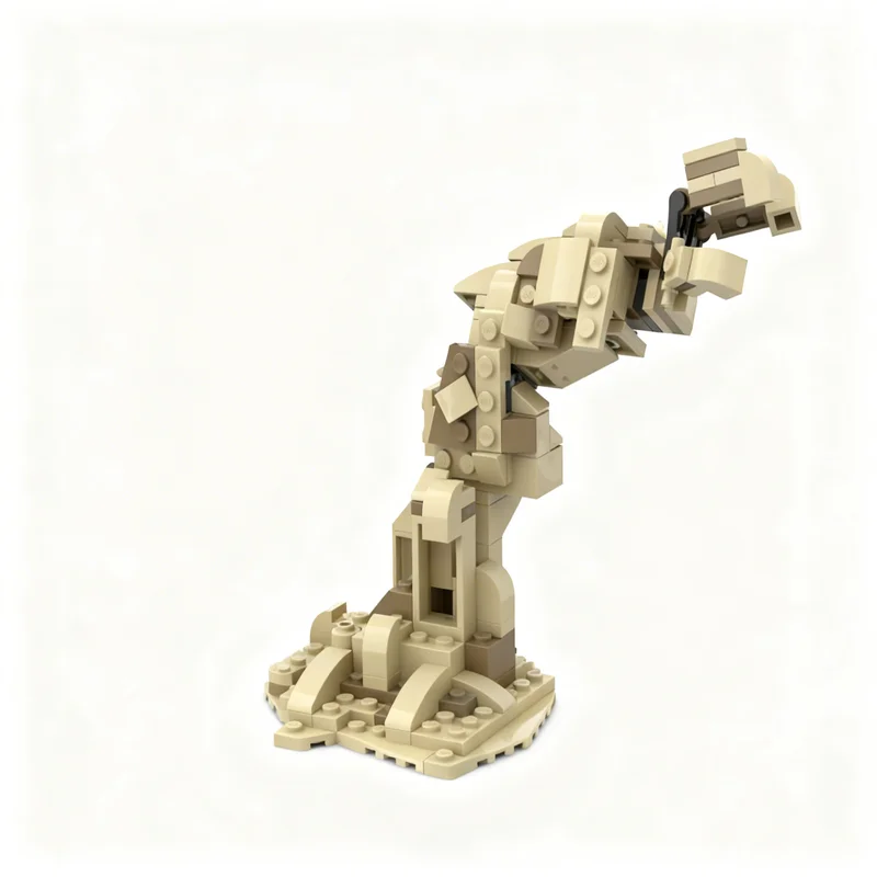 

198pcs MOC Sandman Sand Hand Hero Figure Display Building Blocks Construction Pack Assembly Model Hobby Toy Gift For Hobbyists