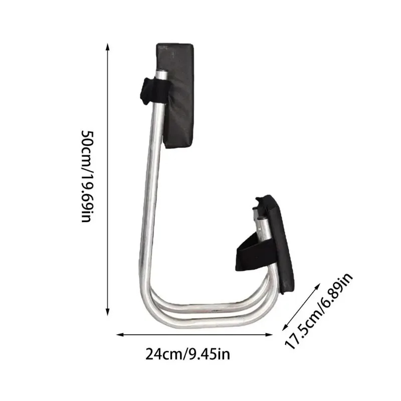Garden Knee Seat Strap on Kneeling Device Ergonomic Knee Protection and Ankle Support Garden Single Leg Kneeler Seat