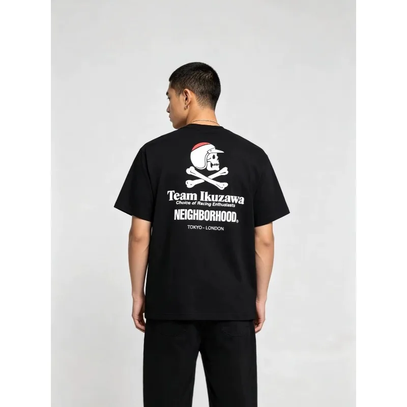 NBHD 2026 American Trendy Cotton Short Sleeve Tee, Unisex Casual T‑Shirt for Cross‑Border Foreign Trade Spring Daily Outfits
