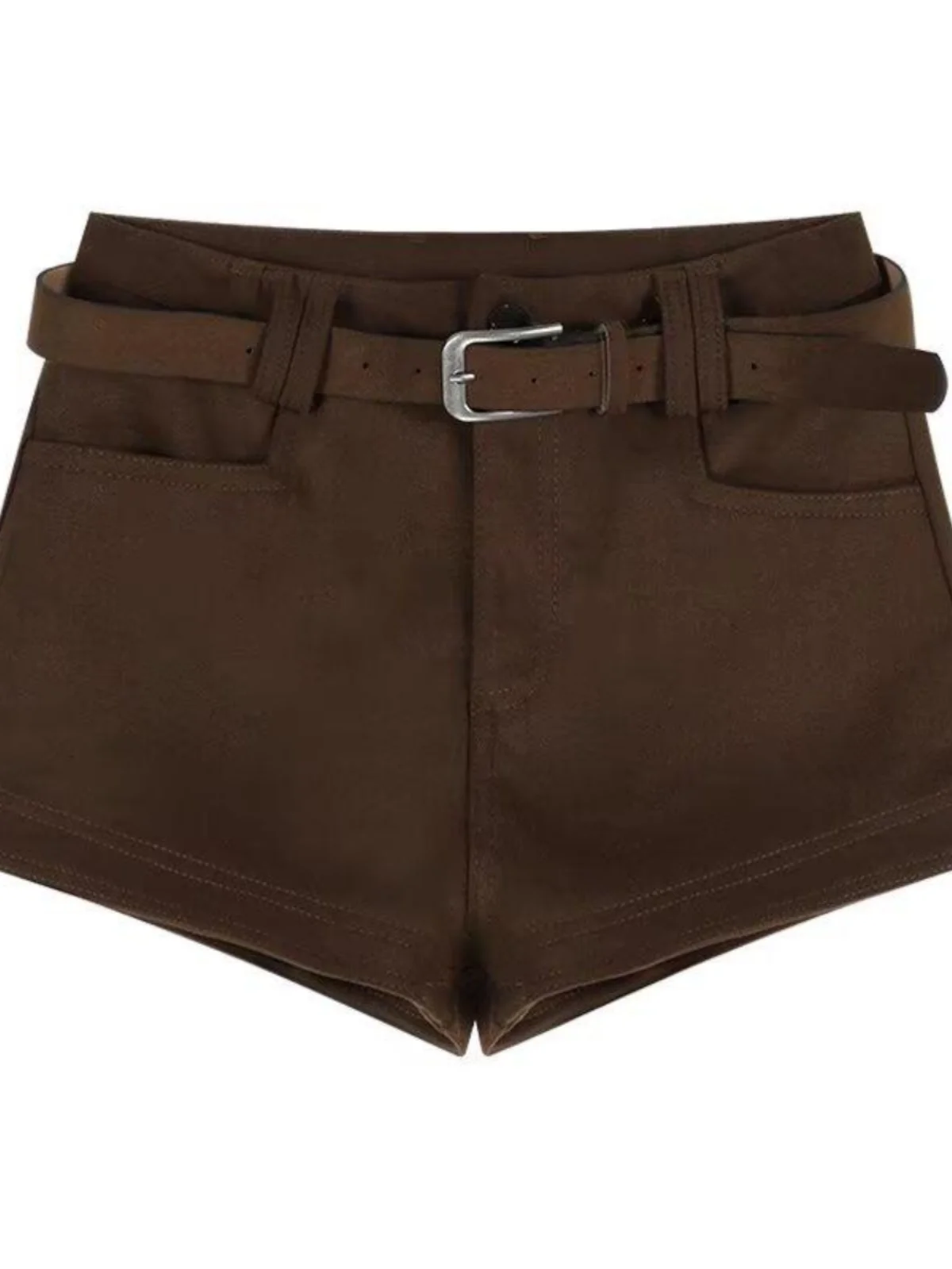 Sexy Ultra-ort Tweed  Skirt Pants Women's Autumn Winter plus Size Slimming Straight Leg Bootcut Pants Commute Sle