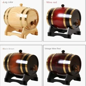 Barril De Carvalho Antigo, Barril De Madeira Vinho Tinto, Tanque Interno, Barril De Cerveja De Esboço De Churrasco, Armazenamento De Vinho 12 principais vendas coluna cerveja - №7