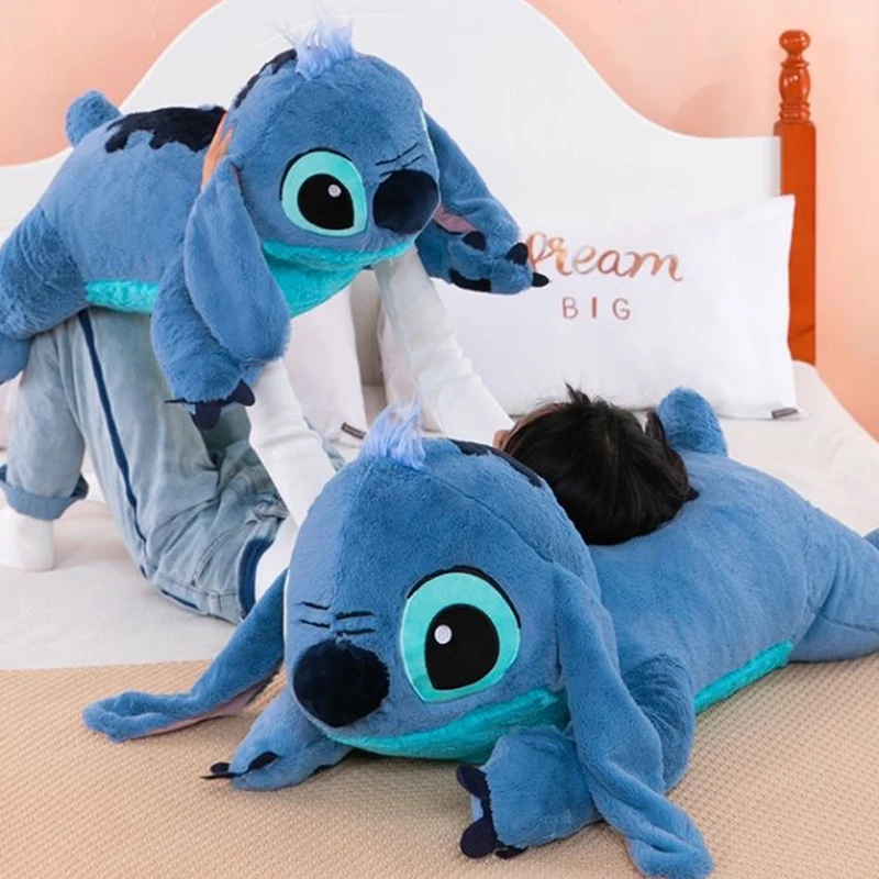 45/60/80cm tamanho grande kawaii disney lilo e ponto animais de pelúcia grandes brinquedos travesseiro anime boneca bonito crianças presentes aniversário