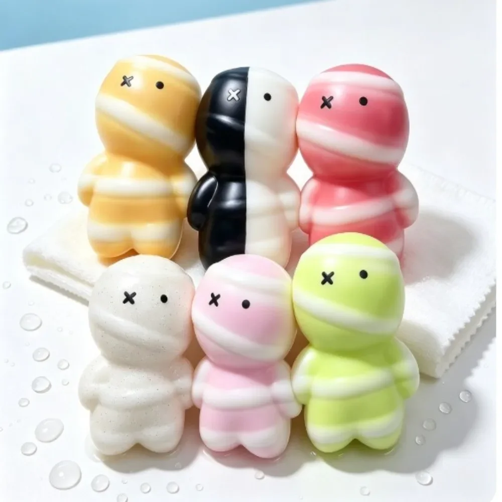 Novelty Soft Mummy Squishy Toy Super Soft Moist Mummy Squeezable Toy Pressable Cute Mummy Slow Rebound Toy Adults