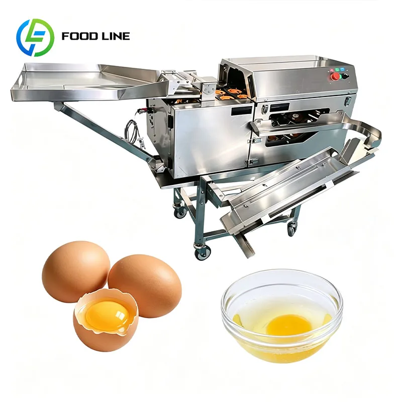 Egg Yolk Separator Egg Breaker Egg Separator Automatic Commercial Bakery Macaron Processing Machine Customized