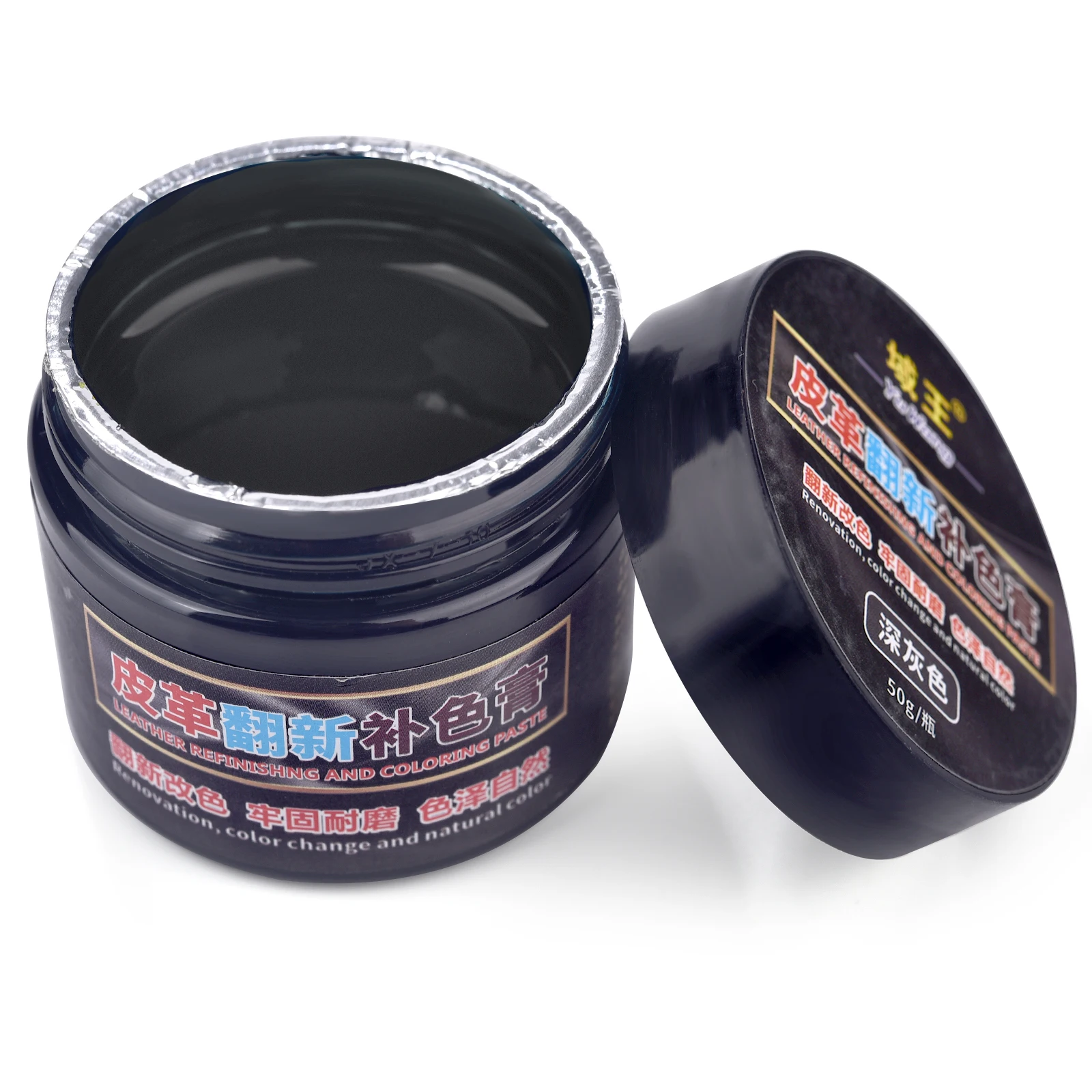 50g/Fles Leer Kleuren Pigment Kleurstof Vloeibaar Leer Reparatie Opknappen Voor Autostoeltas Schoenen Sneakers Leer Huidverzorging ambachten