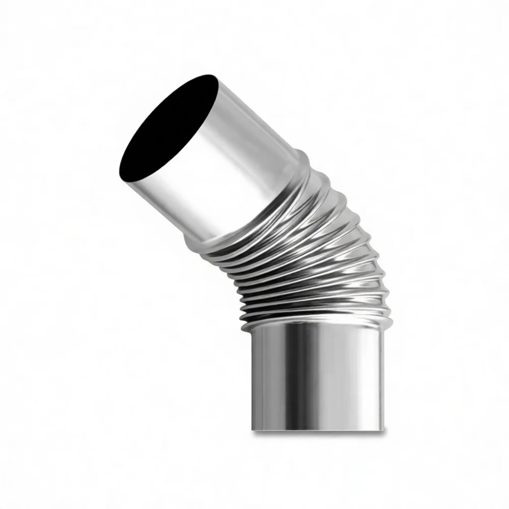 6cm Diameter Exhaust Pipe Stainless Steel Gas Water Heater Vent Duct Flue Extension Connector Durable Home Utility Accessory