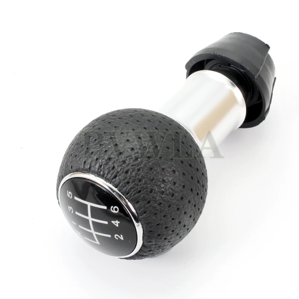 5/6 Speed Manual Stick Gear Shift Knob For Audi A1 A2 A3 8L 8P A4 B5 B6 B7 B8 B9 A5 A6 C5 C6 C7 C8 C9 A7