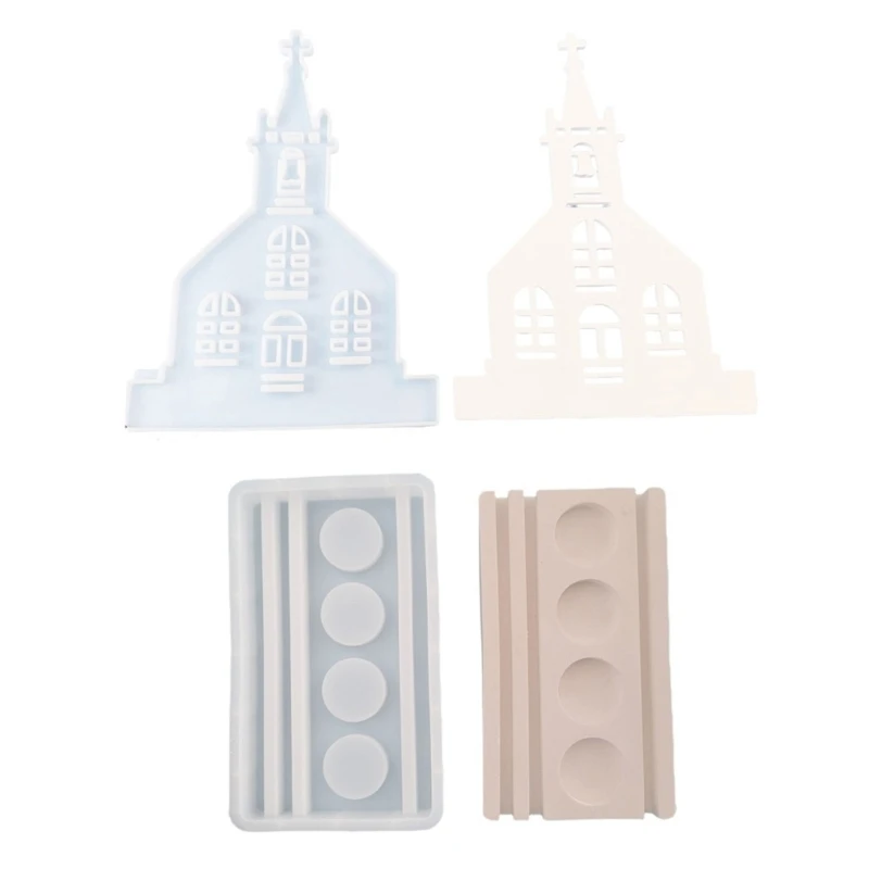 

Craft Molds Easy Demolding Silicone Mold Craft Making Supplies Church Adornment Molds Gift for Art Enthusiasts 40GB