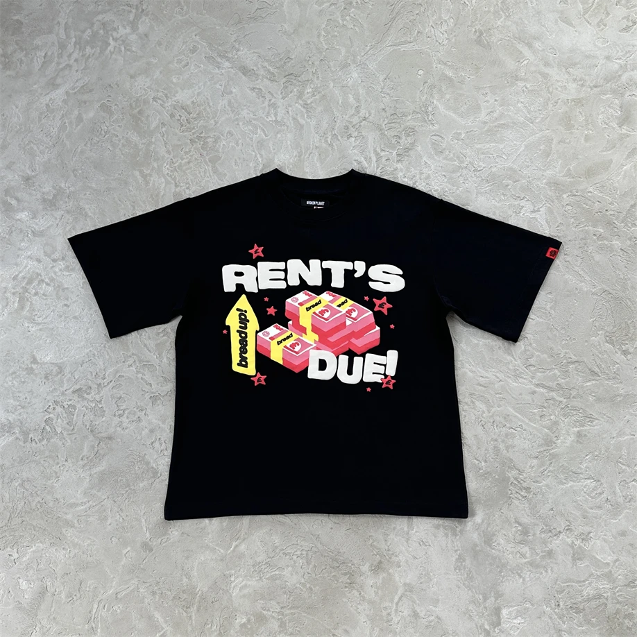 

Faionable Summer Printed ort Sve T-irt Loose Casual ex Top Women's Sle Creative Cotton round Ne Basic Fit