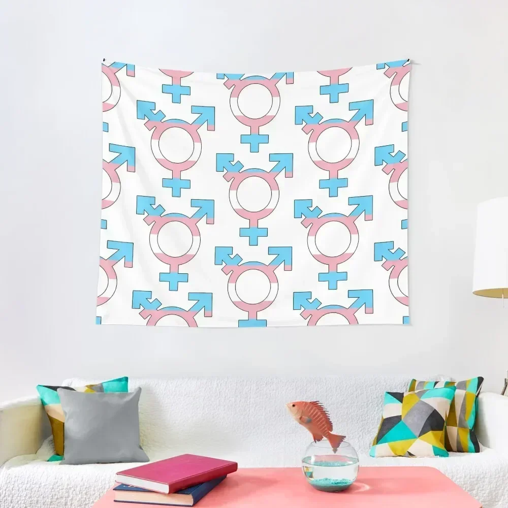 

Transgender Pride Tapestry Bedroom Organization And Decoration Home Decor Aesthetic Mushroom Tapestry