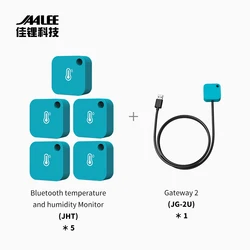 Bluetooth wireless Thermometer/Hygrometer Temperatur und Feuchte Logger Intelligente Remote-Monitor Für iPhone/Android