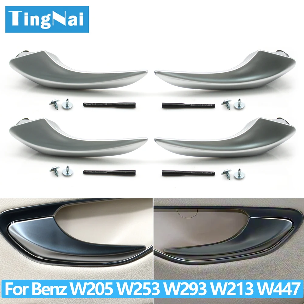 Schwarzchrom-Türgriff für den Innenbereich von Benz C GLC EQC Vito E S Klasse W205 W253 W293 W447 W448 W213 W222