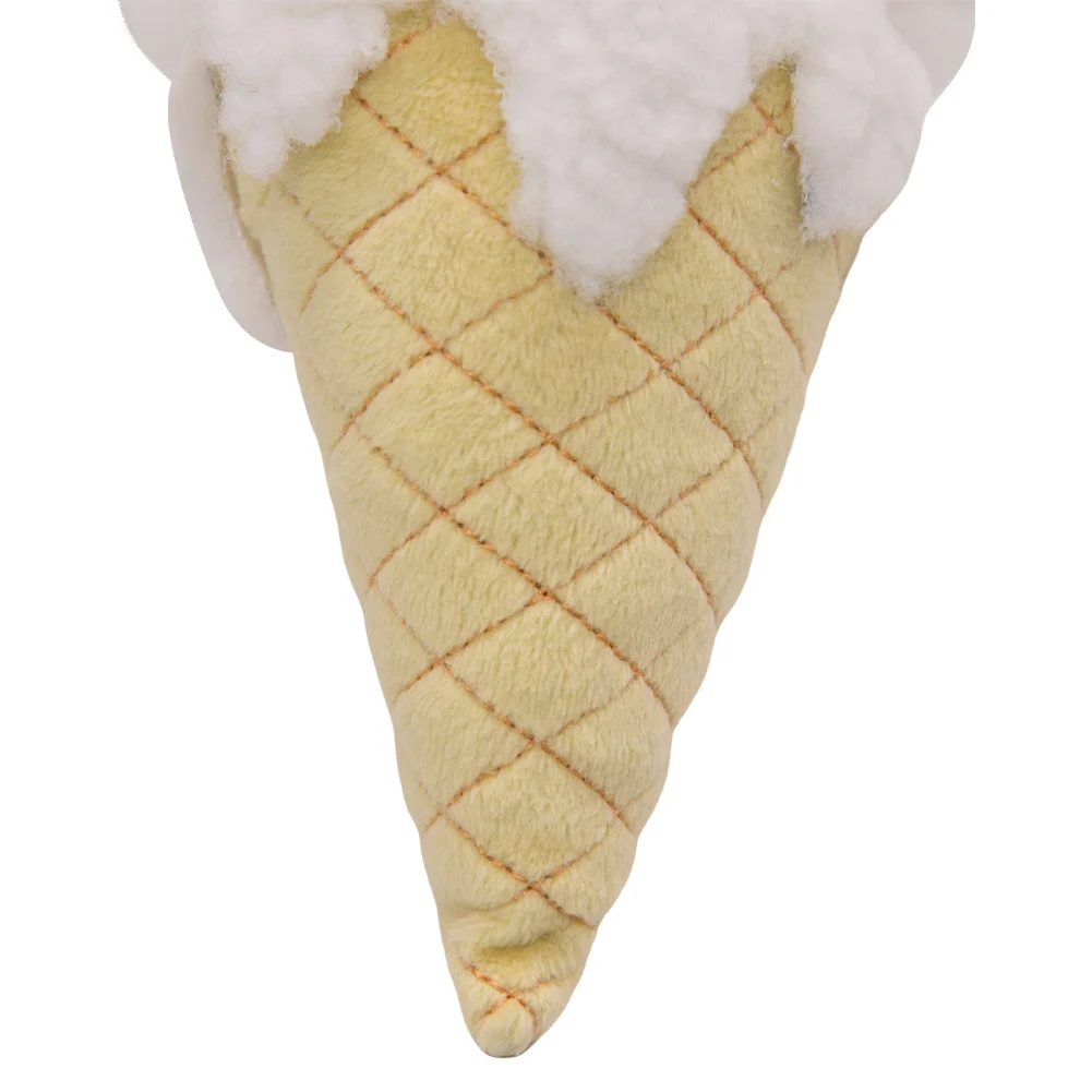 Anime Aziraphale Cosplay Ice-cream Cone Plush TV Good Omens Roleplay Mascot Soft Stuff Plush Children Birthday Gifts Props