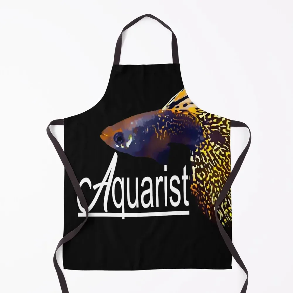 

Guppy Fish Aquarist Shirt Apron professional kitchen for kitchen useful Apron