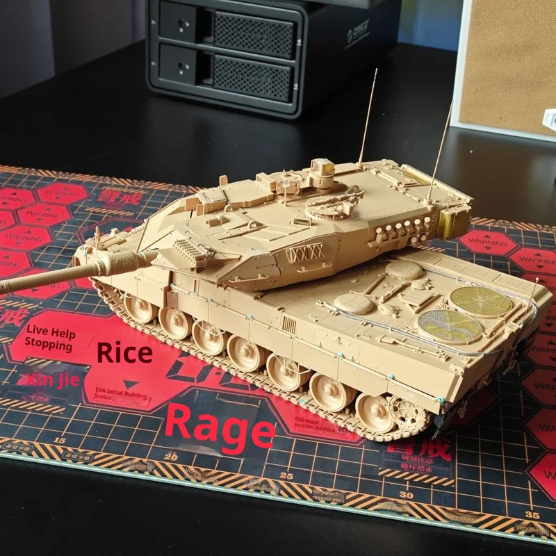 جديد MASDI 1:64 ليوبارد 2 A6 الناتو ثلاثي الألوان التمويه سبيكة الرئيسية معركة دبابة نموذج عرض ثابت الجيش العسكرية تحصيل هدية #6