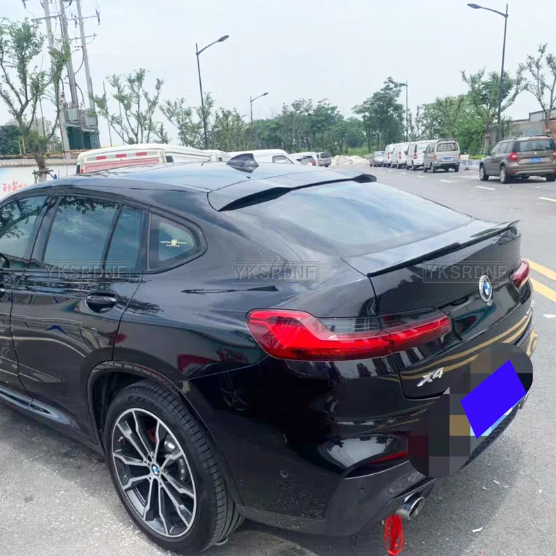 Rear Trunk Lip Spoiler For BMW X4 G02 2019 2020 High Quality ABS Plastic Gloosy Black Car Tail Wing Decoration Auto Accessories