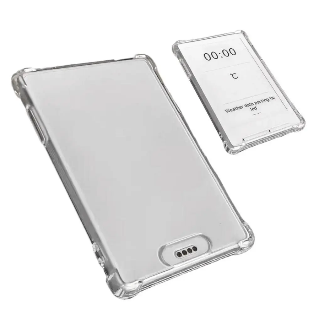 

Soft TPU 3.7" E-Reader Case Airbag Drop Resistance Clear Protective Cover Shockproof Reinforced Corner for XTEINK X3