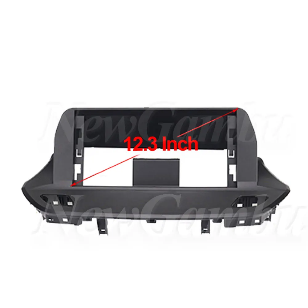 12.3 inch For CHEVROLET MENLO 2020-2022 Frame No Cable Adaptor Dash Trim Kits Facia Panel  Radio Player screen 2 Din