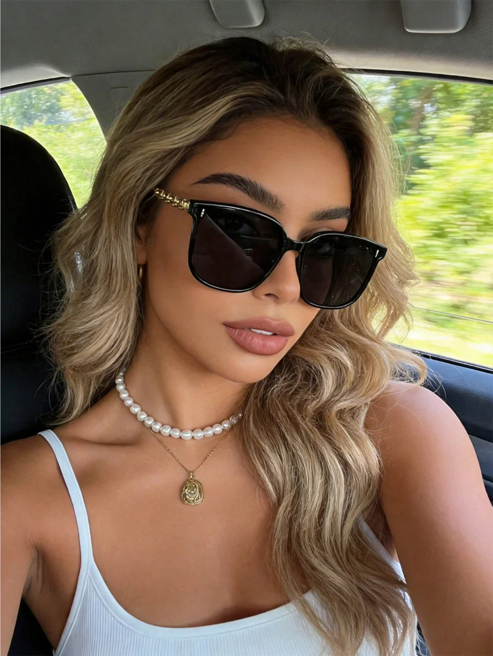 1 Pair of Unisex Fashionable Plastic Glasses, Solid Color Design, Casual Style, Square Frames, Suitable for Daily Wear, Matching Outfits, Street Photography, Summer Beach, Parties, Hiking, Practical and Stylish Accesso