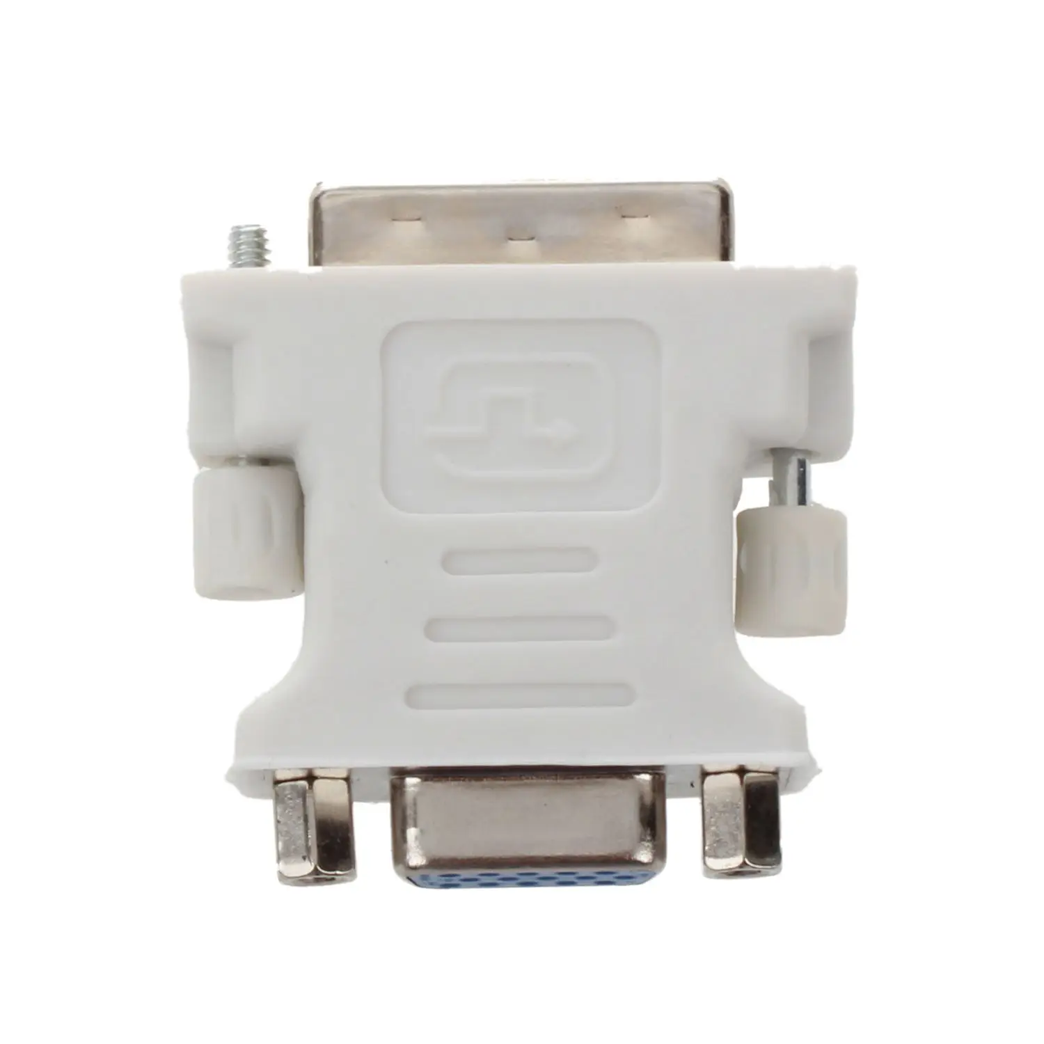 Adaptador macho Semoic DVI, DVI - D 24 1, fêmea para VGA, 15 pinos