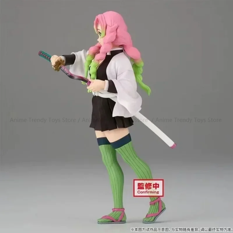 재고 있음 오리지널 반다이 귀멸의 칼날 칸로지 미츠리 애니메이션 액션 피규어 수집용 장식품 모델 장난감 생일 선물 WY