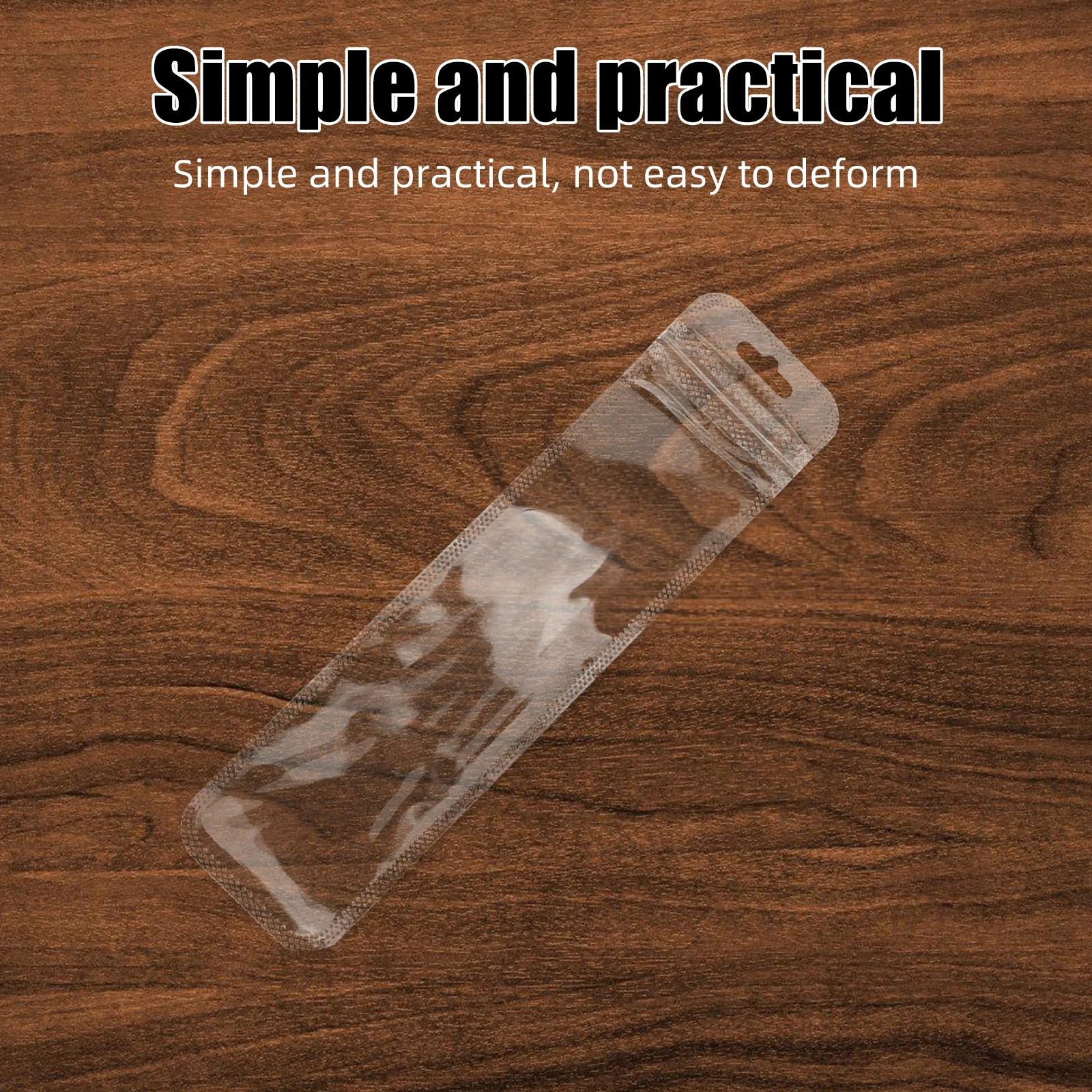 

100 PCS Transparent Bag Clear Bags for Small Business Key Chain Pen Packaging Plastic Food Storage