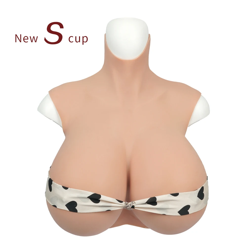 KUMIHO Silicone Huge Breast Forms Cosplay S/Z Cup Realistic sex toys Transgender Fake Big Boobs Crossdressers Drag Queen Shemale