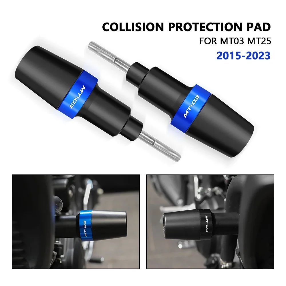 

Motorcycle accessories frame slider crash protector for MT03 MT25 2015-2023 anti-fall protection engine crash pad mt03 mt05