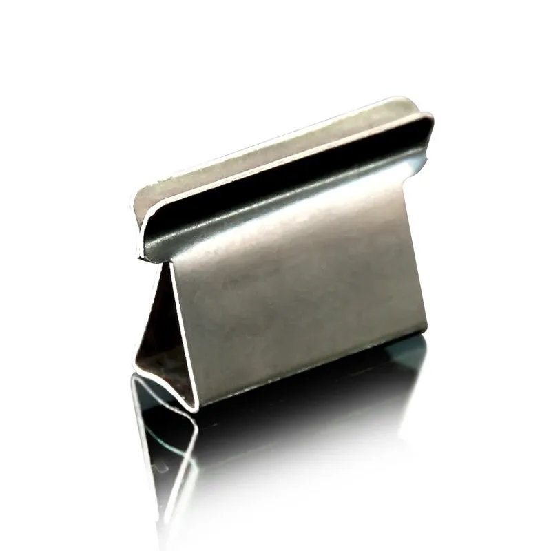 Blauer Kunststoff-Handheld mittelgroßer Fast Clam Clip Spender