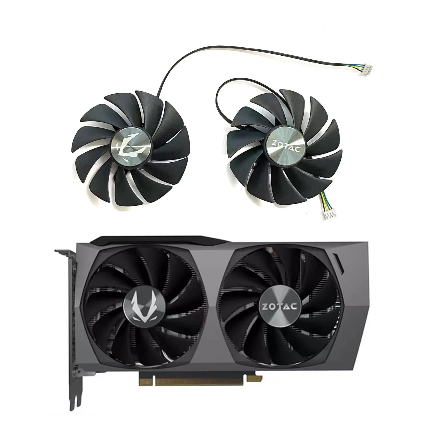 GA92S2U RTX3060Ti GPU Cooler for Zotac Gaming RTX 3060 Ti 3050 Twin Edge Graphics Card Cooling Fan