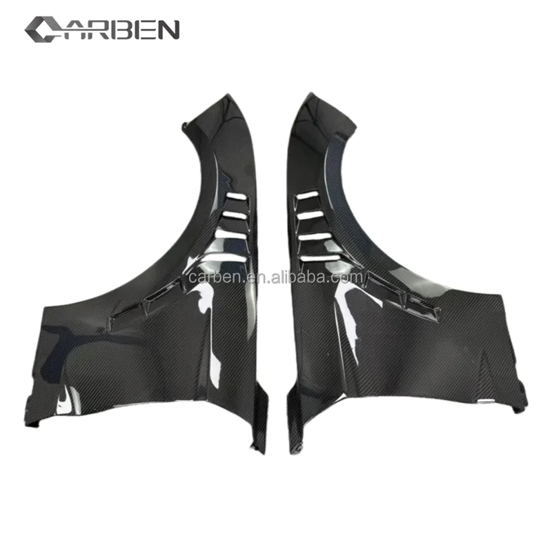 

2024 for Ford Mustang Upgraded TF Style Front Fenders New Mustang Dry Carbon Fiber Lightweight High Quality Bumper Kit