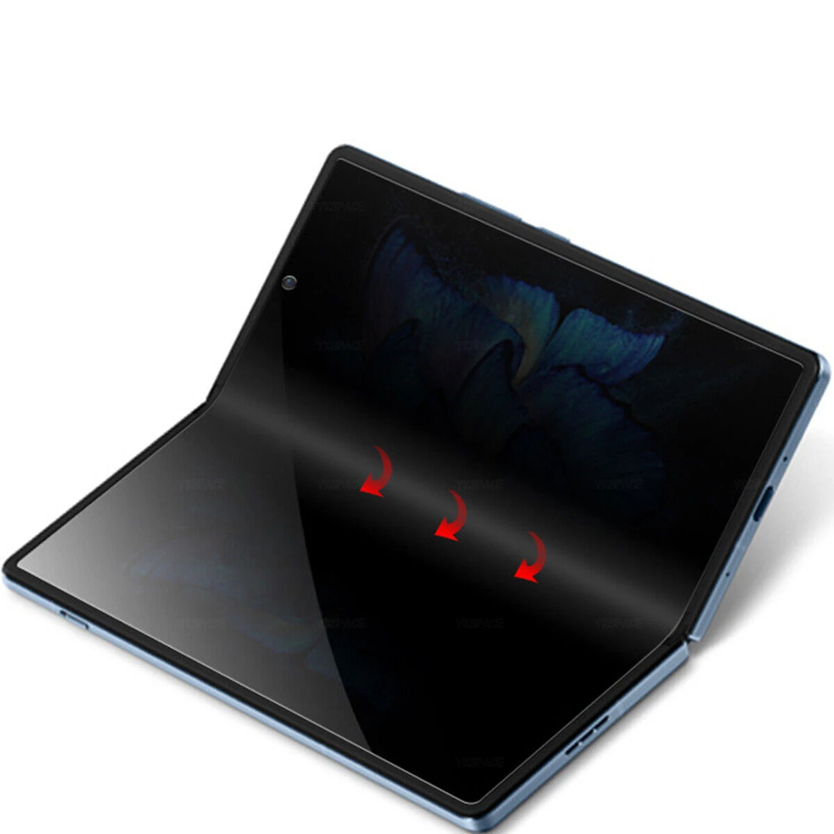 Wysokiej jakości folia hydrożelowa EPU, wewnętrzna i zewnętrzna, zapewniająca prywatność, do Google Pixel 9 10 Pro Fold 5G, anty-szpiegowska, miękka ochrona ekranu. — zdjęcie produktu 3