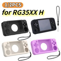 Silicone Protective Sleeve Skin Anti-Scratch Protector Cover Protective Cover for Anbernic RG35XX H Retro Handheld Game Console