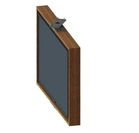 Stand Compatible with LCD/LED Televisions Contemporary Corner TV Bracket for Living Rooms: 360-Degree Swivel