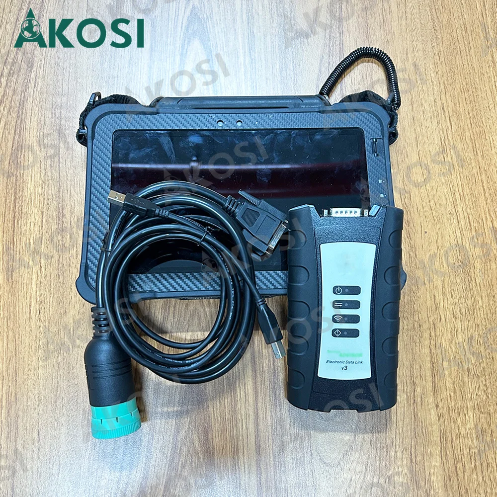 V5.3 AG CF Electronic Data Link V3 Service EDL V3 for agricultural construction equipment diagnostic tool+Xplore tablet ready