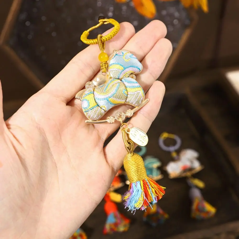 

Tassel Horse Year Pendant Chinese Style Good Luck New Year Pendant Home Decor Handmade Songjin Horse Hanging Ornaments Gifts