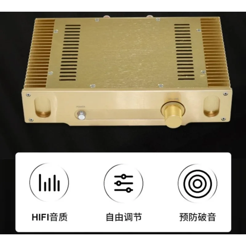 Hood 1969 Gold Seal Class A HiFi Amplifier Finished High Power Home Audio Power Amplifier