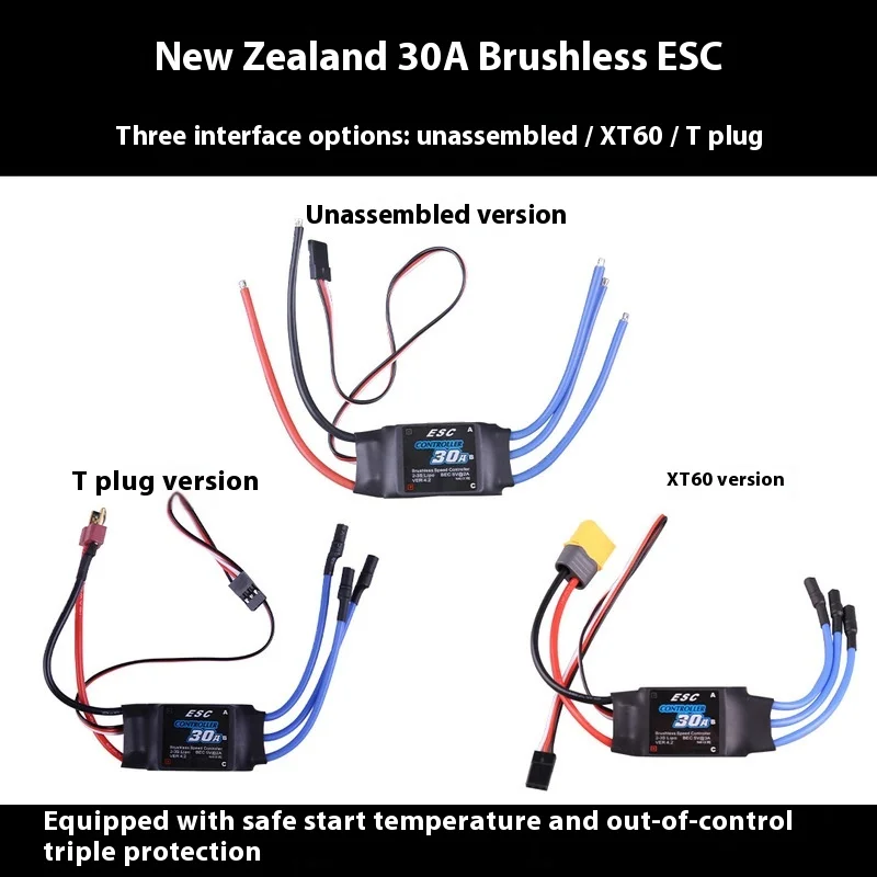 Xxd30a Brushless Esc Tester Set Nuovo Arrivo Controller Elettronico dell'acceleratore Per 2212 Motore Giocattoli di Controllo Remoto Regolatori di Velocità