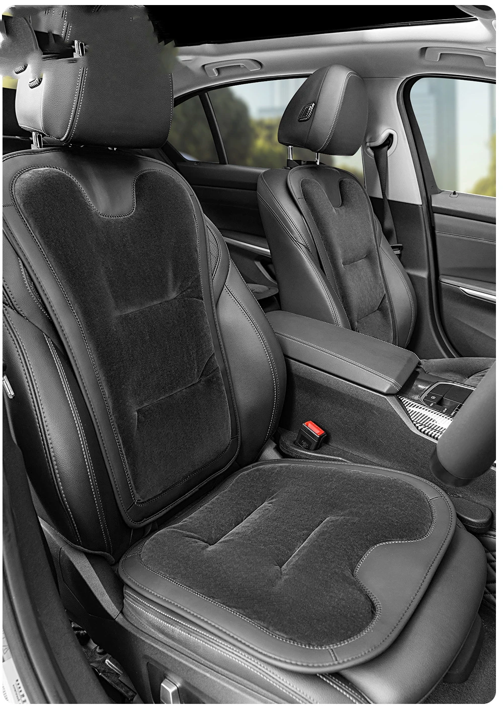 Suitable Seat Cushion Rear Integrated Main Driving Single-piece Ventilated Four-season Cushion For Xpeng BYD Geely MG Chery