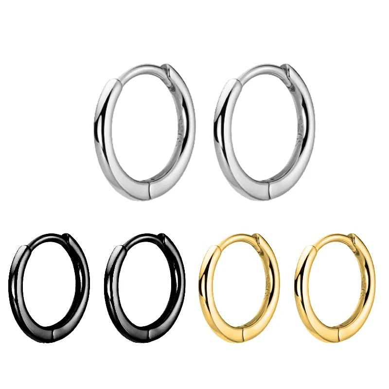 women's-minimalist-small-hoop-earrings-stainless-steel-round-circle-ear-clip-girls-jewelry-anti-allergy-punk-piercing-accessory