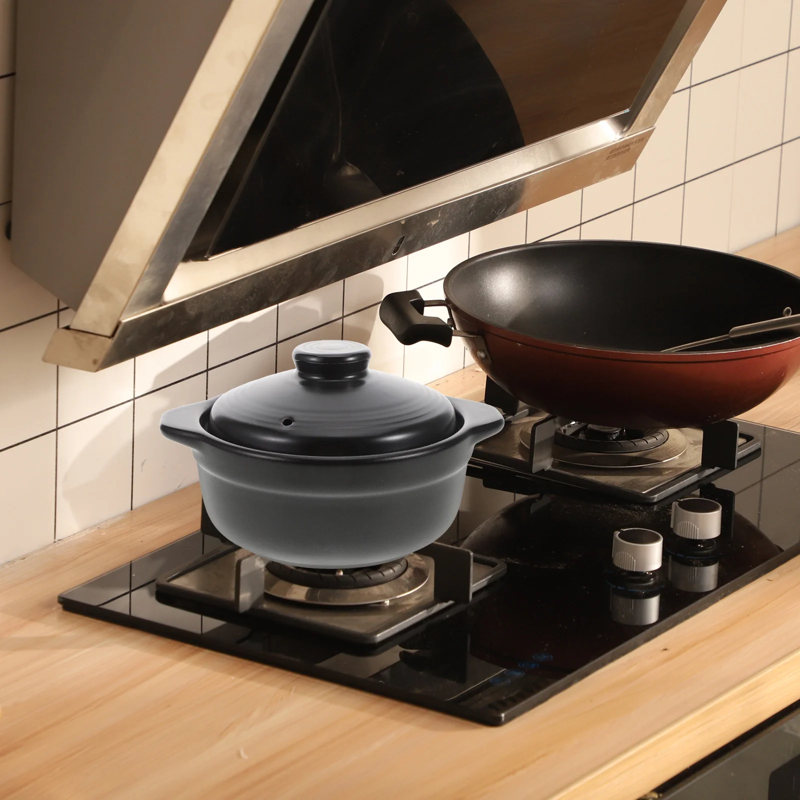 

Керамическая запеканка, термостойкая кастрюля для кухни, тушения, тушения, кипячения, кухонная кастрюля, керамическая запеканка