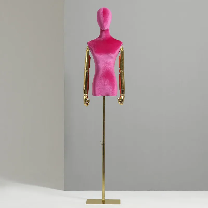 Vrouwelijke Mannequin Torso Kledingpop, Verstelbare Displaystandaard voor Bruidsjurken, Volledige Mannequin voor etalagepresentatie