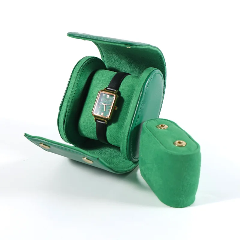 Modische Leder-Uhrenbox mit 1/2/3 Fächern, Tragbare Aufbewahrung für Rolexlitbreas Santos Omg Mechanische Quarz-Uhren, Staubdichte Box – Detail 30